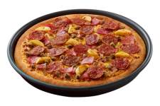 Pizza thịt xông 